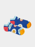 Sneakersocken Short Weather Forecast von DillySocks