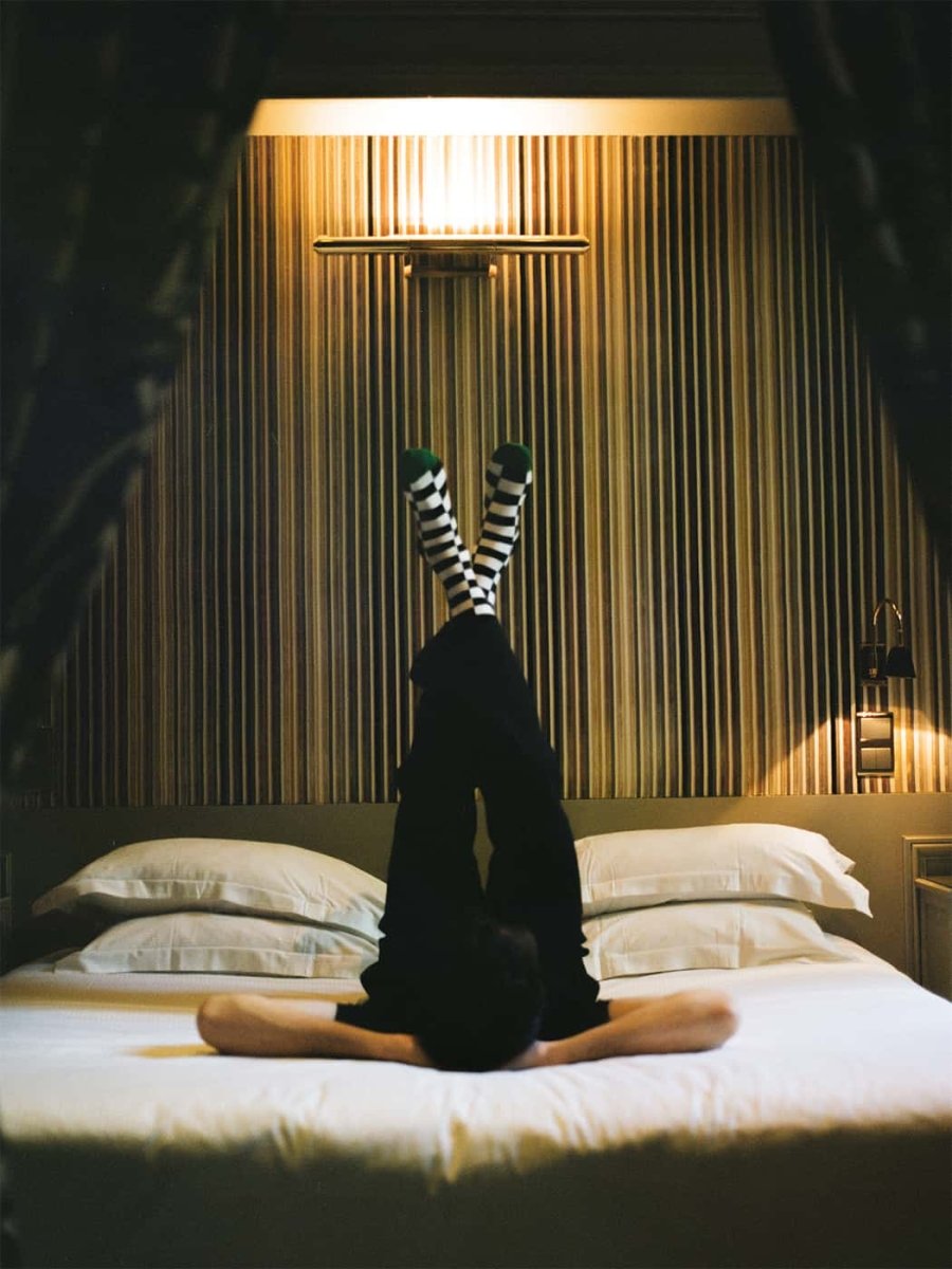 Socken Chessboard Visions von DillySocks