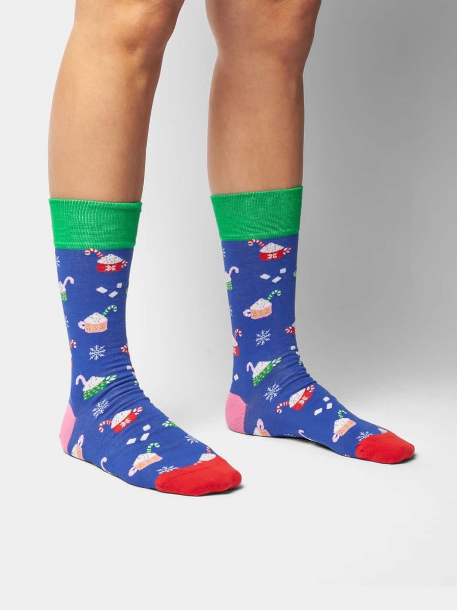 Socken Christmas Latte von DillySocks