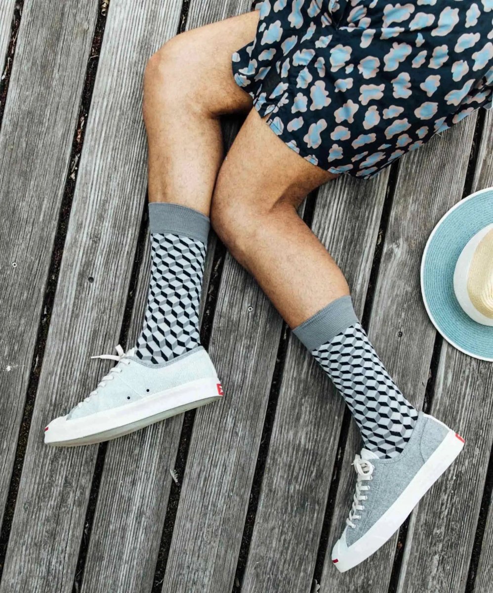 Socken Concrete Dice von DillySocks