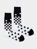 Socken Crumbling Chess von DillySocks