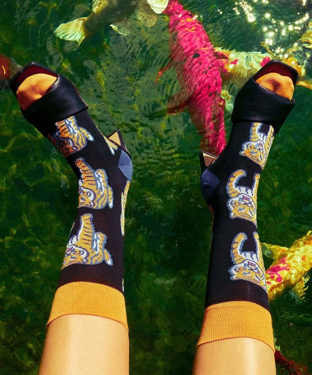 Socken Dawn Tiger von DillySocks