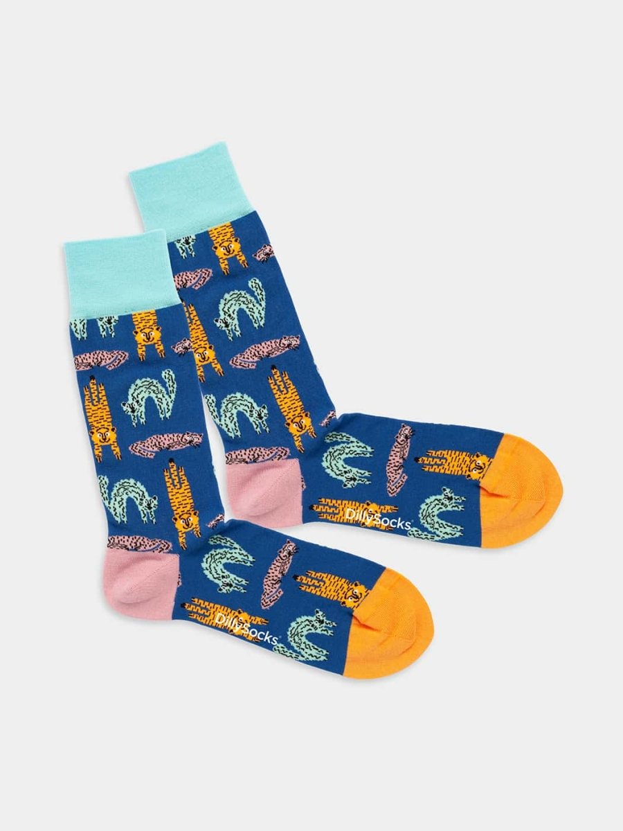 Socken Fight Like A Cat von DillySocks