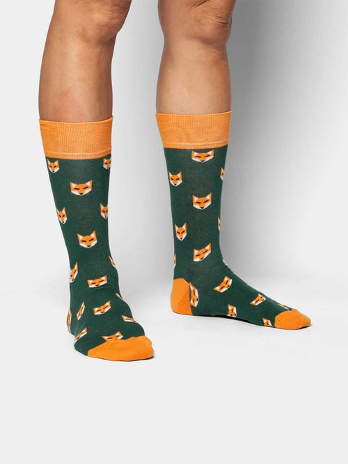 Socken Fossiled Fox von DillySocks