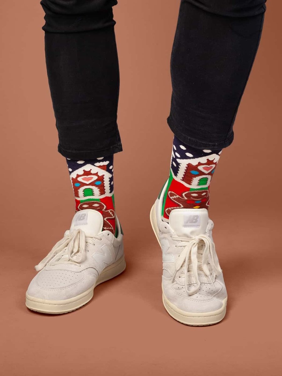 Socken Frosty Gingerbread von DillySocks
