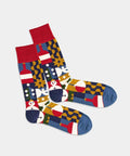 Socken Geometric Holidays von DillySocks