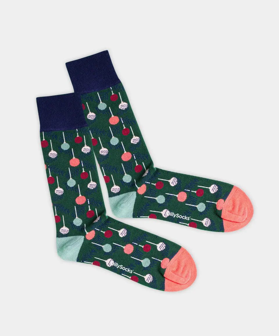 Socken Green Baubles von DillySocks