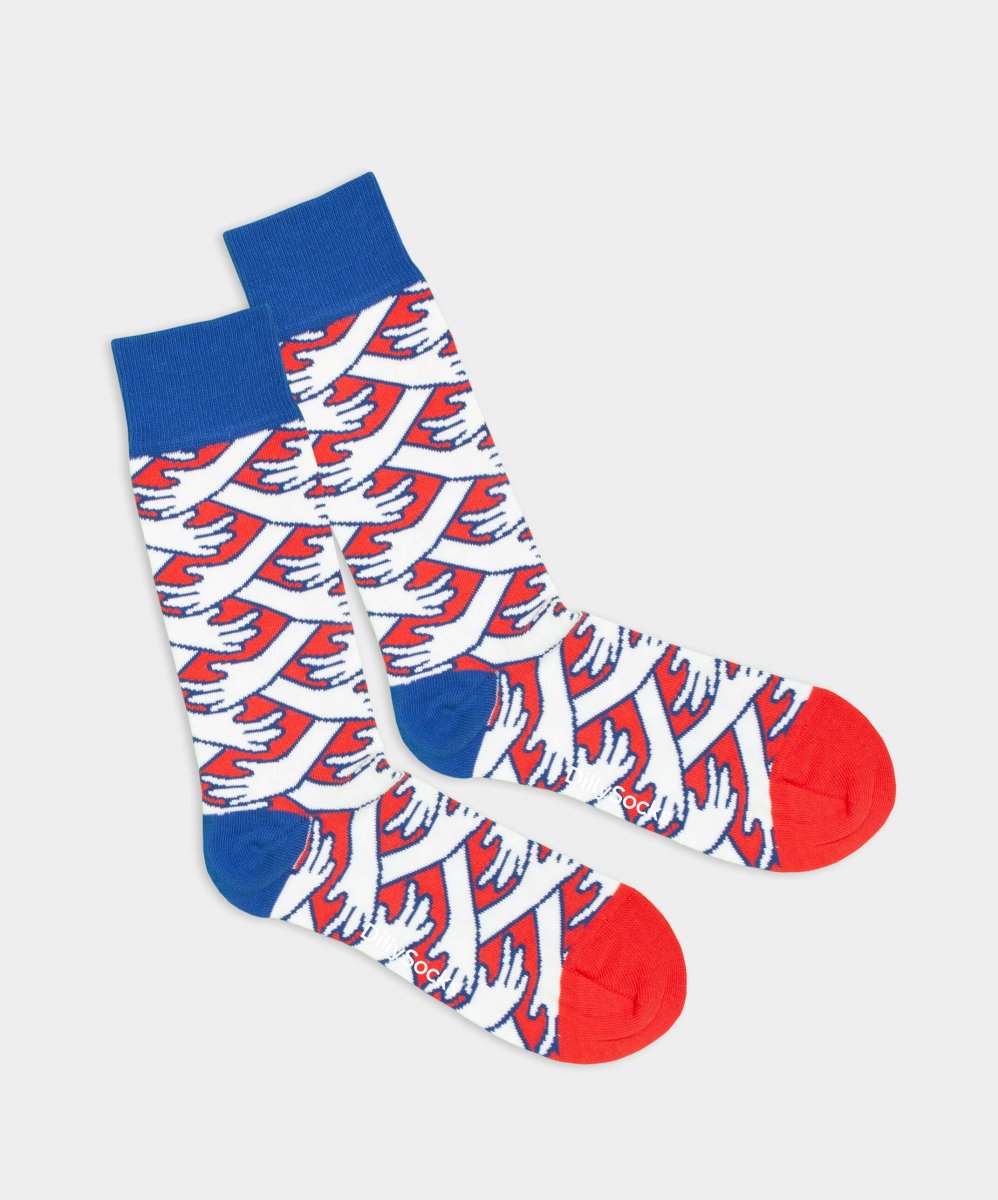 Socken Helping Hands von DillySocks