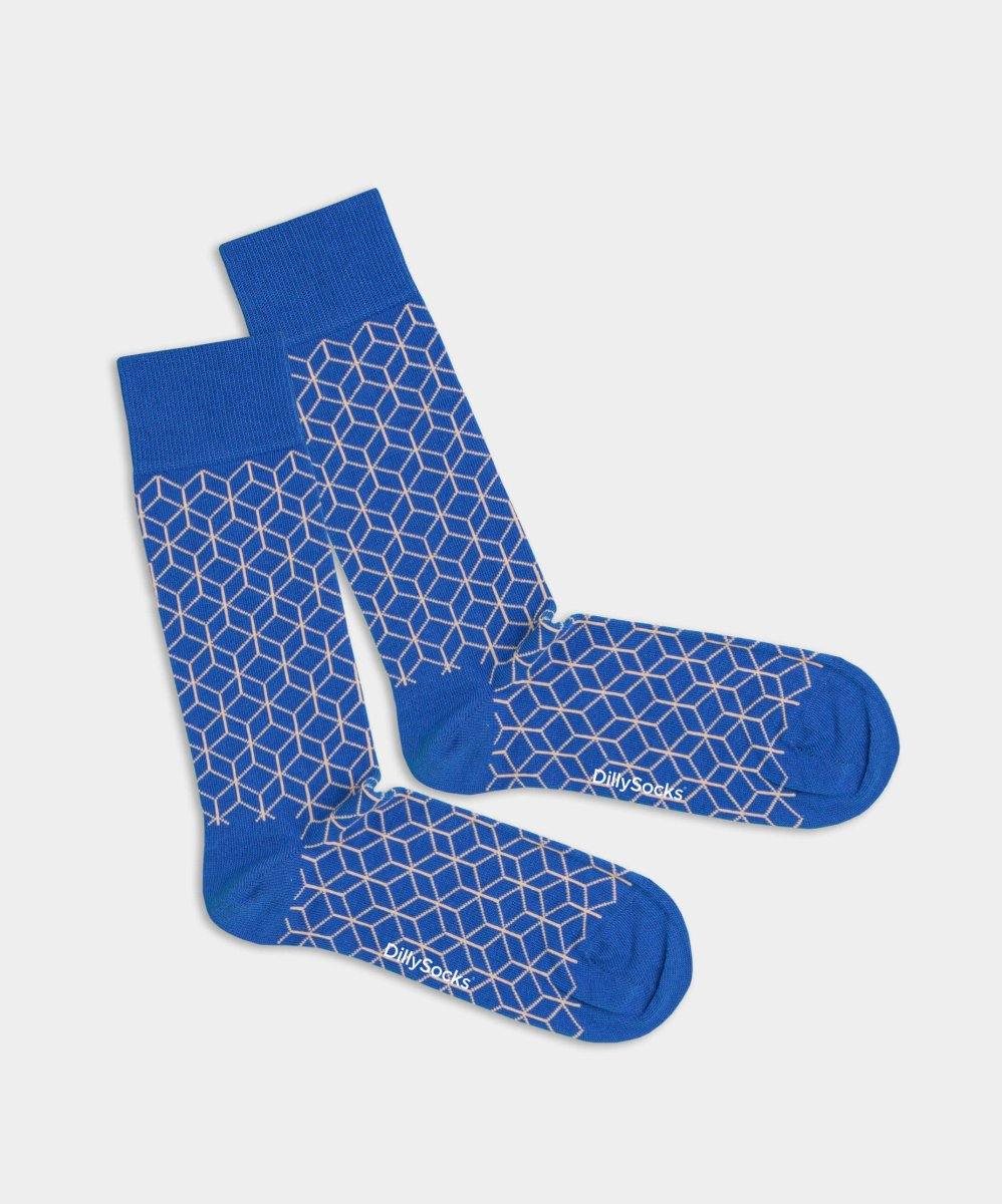 Indigo Lining Socken in tiefem Indigo Blau