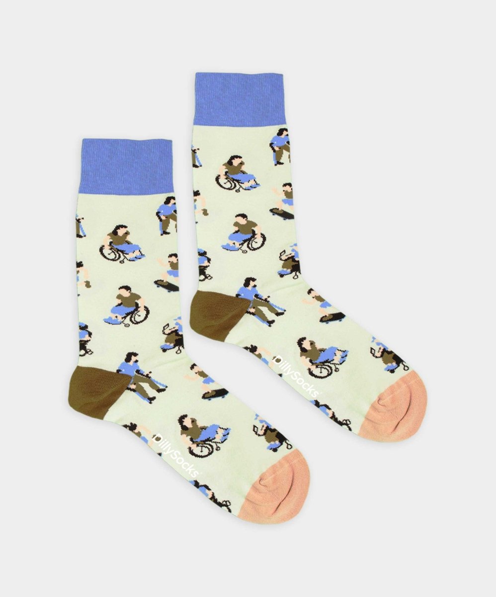 Socken Inklusionssocke von DillySocks