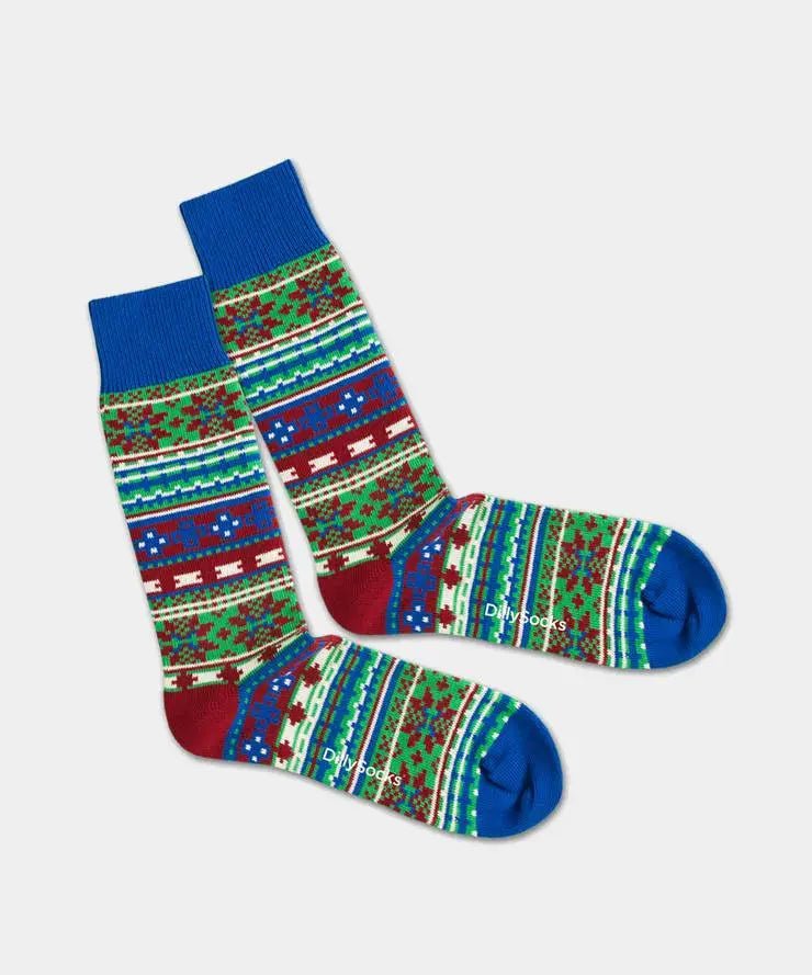 Socken Knitty Mulled Wine von DillySocks