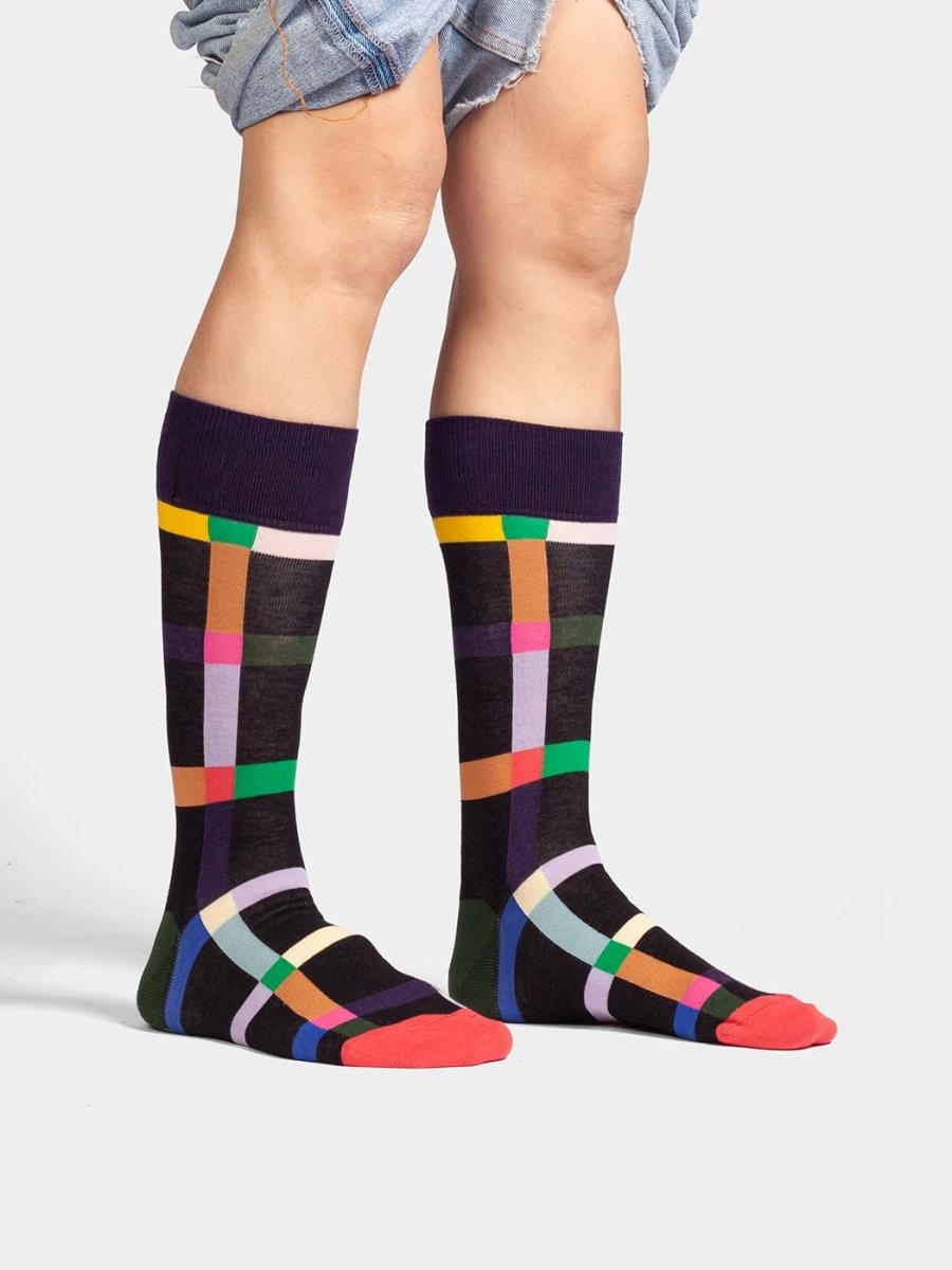 Socken Multicolor Maze von DillySocks