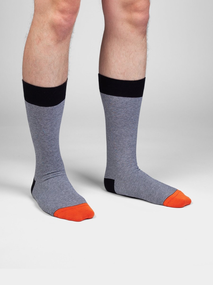 Socken Nightfall Stripes von DillySocks