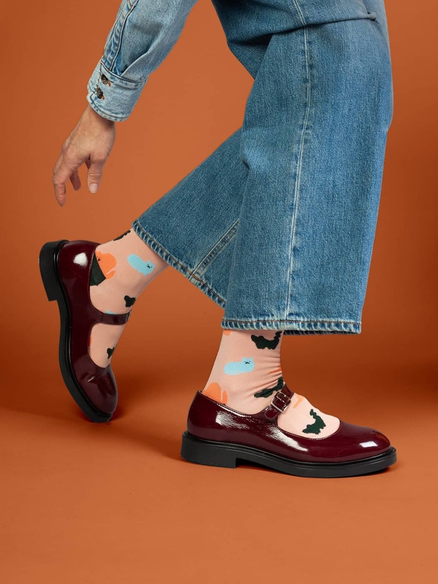 Socken Purrrfect von DillySocks