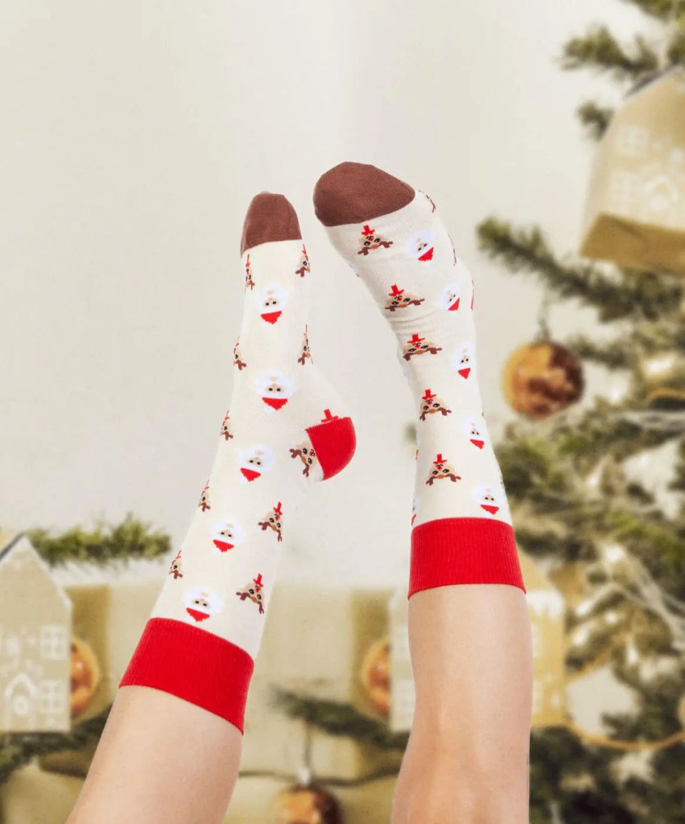 Socken Rudolph in the Snow von DillySocks