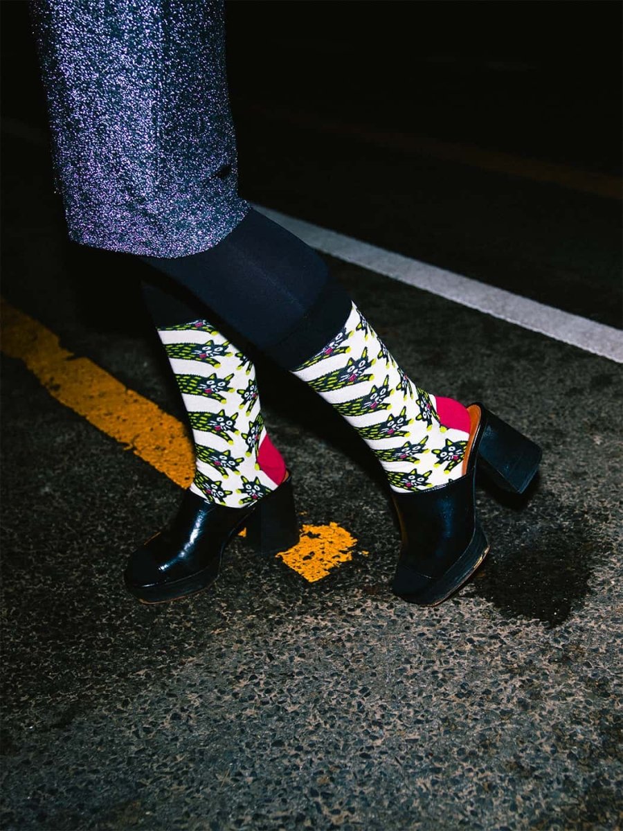 Socken Scratch Cats von DillySocks