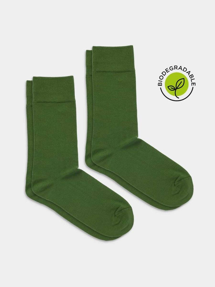 Socken - Sets D - Compose Moss Green (2er Pack) von DillySocks