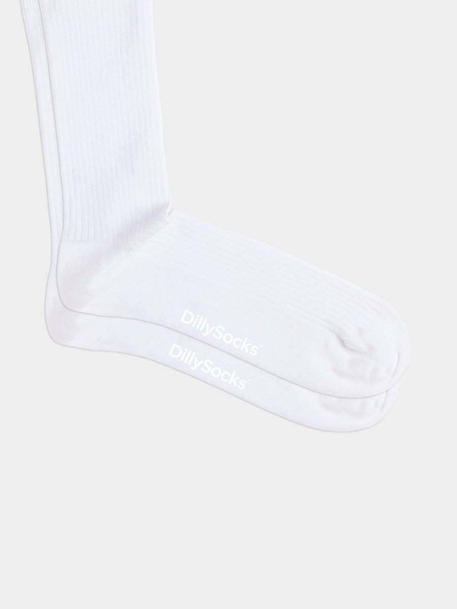 Socken - Sets Ribbed Black N Blue N White (3er Pack) von DillySocks