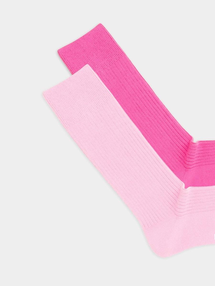 Socken - Sets Ribbed Pink Heaven (2er Pack) von DillySocks