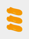 Socken - Sets Short Sunny Yellow (3er Pack) von DillySocks