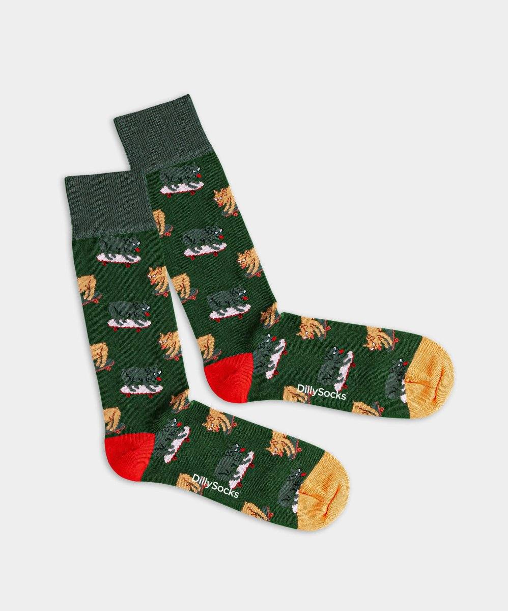 Socken Skater Dog von DillySocks