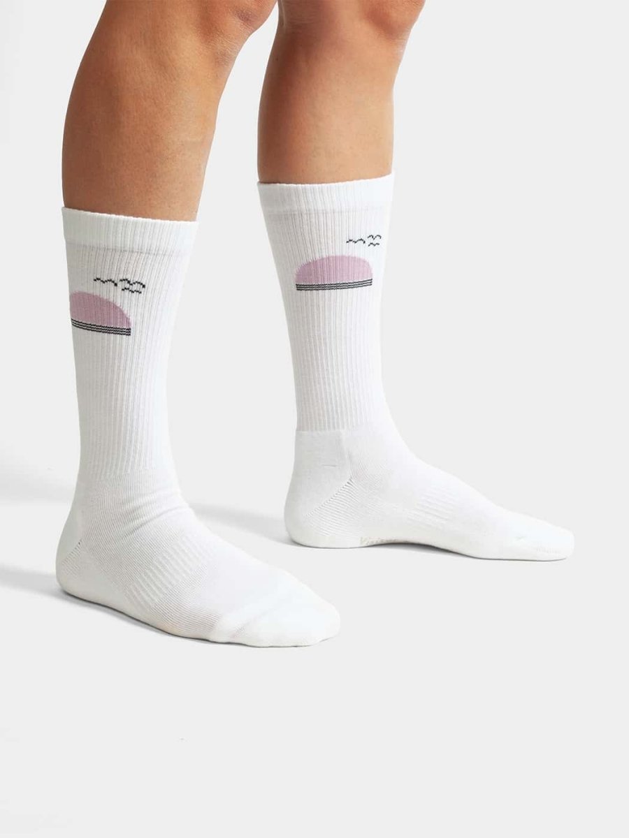 Socken Soleil violet von DillySocks