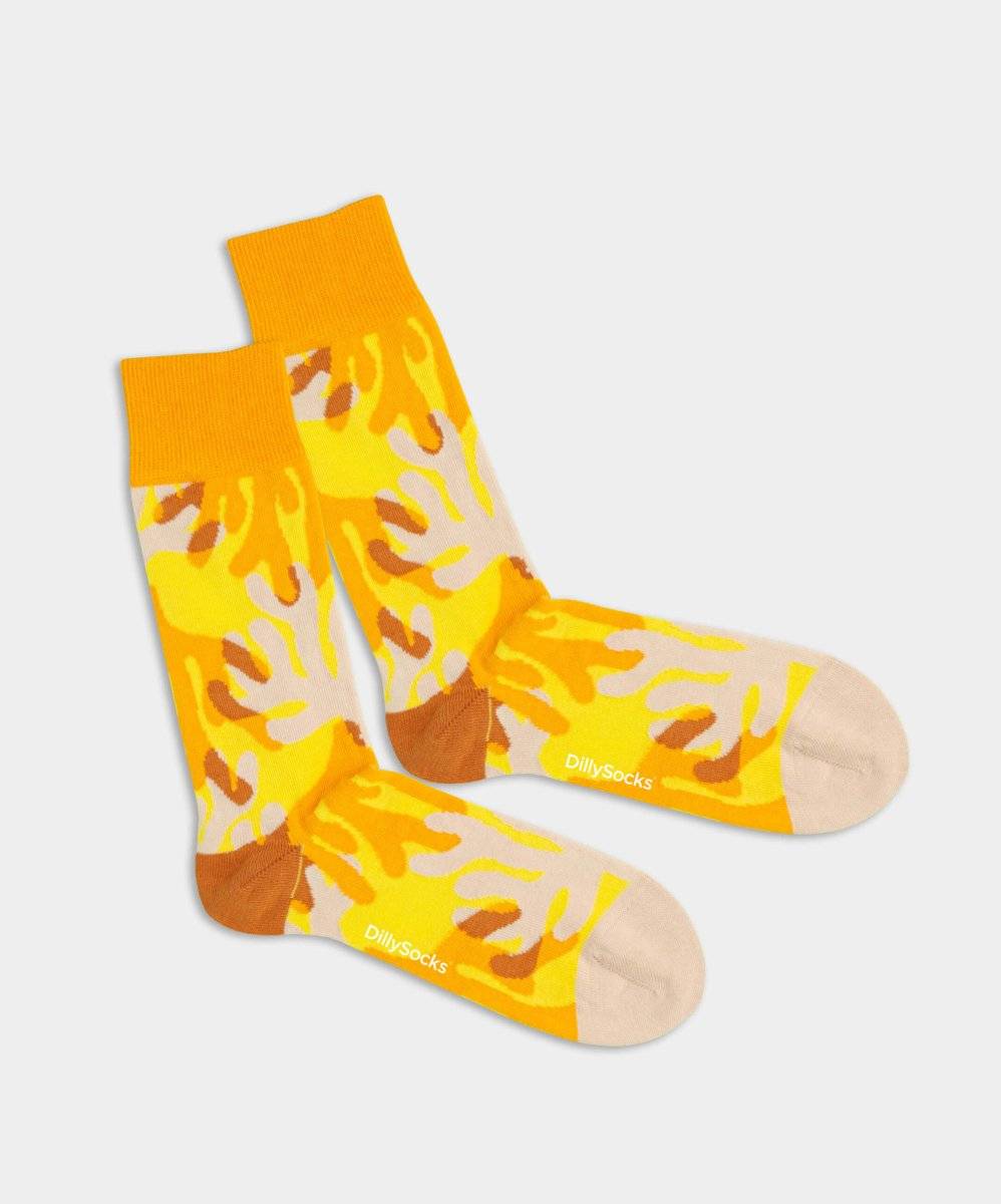 Sonnige Korallenriff-Socken mit lebendigem Muster Sunshine Coral