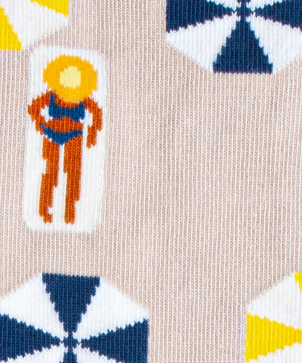Socken Tanline von DillySocks