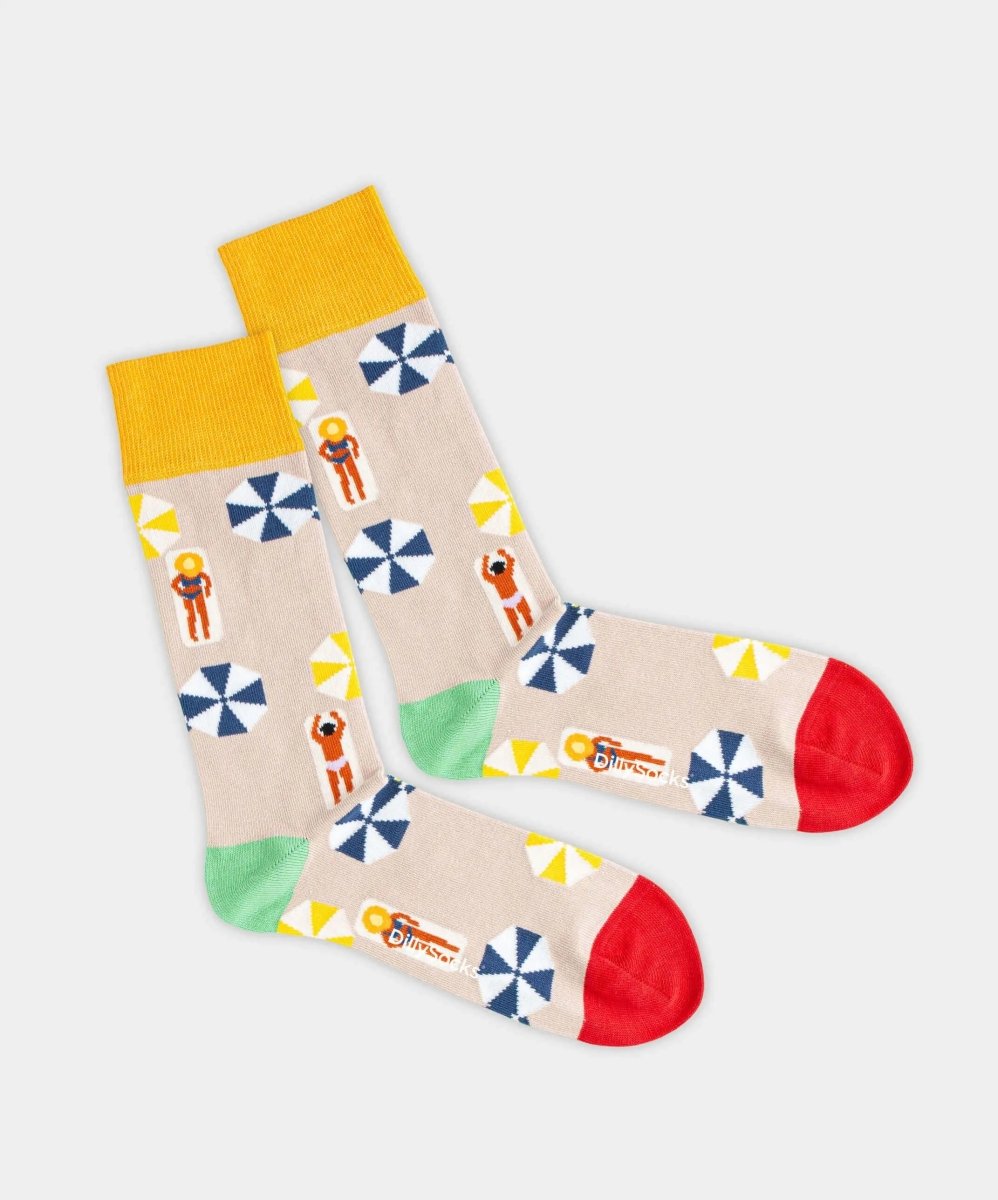 Socken Tanline von DillySocks