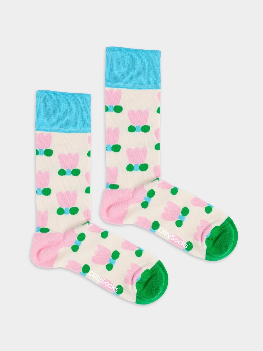 Socken Tiny Tulips von DillySocks