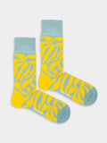 Socken Yellow Whispers von DillySocks