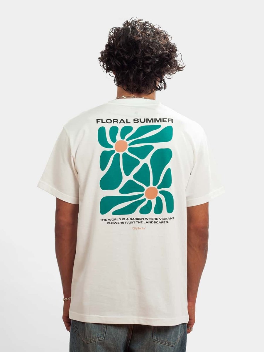 T-Shirts Floral Summer von DillySocks